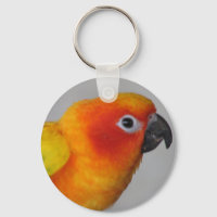 Sun Conure Keychain