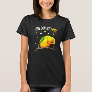 Sun Conure Mom Funny Parrot Bird Women T-Shirt