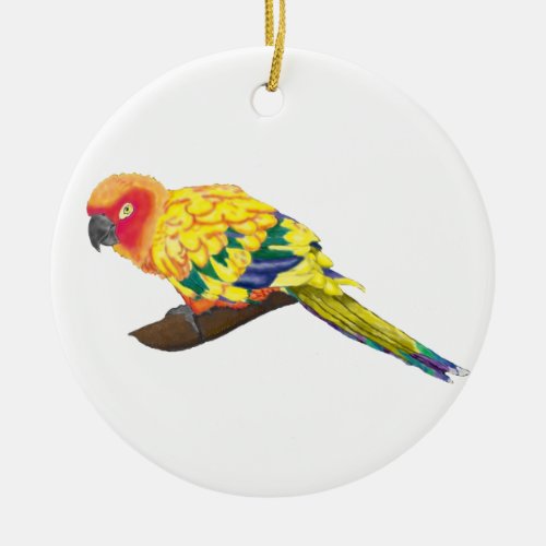 Sun Conure Ornament