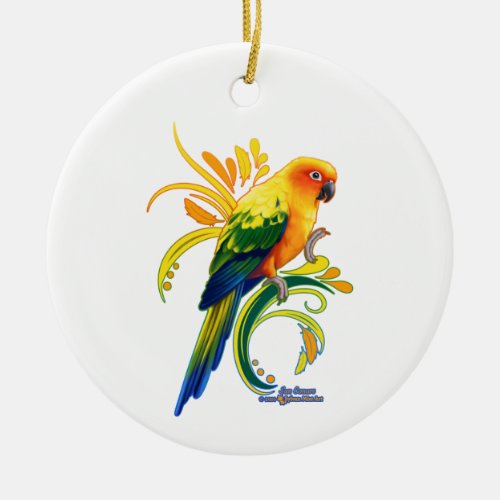 Sun Conure Ornament