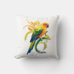 Sun Conure Pillow