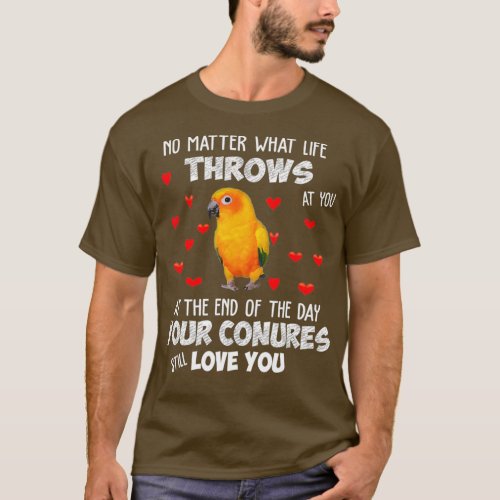 Sun Conure Shirt Your Conure Parrot Bird Still