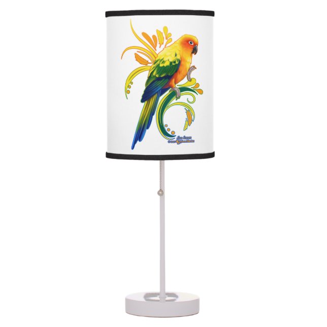 Sun Conure Table Lamp (Front)