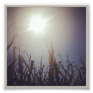 Sun-Corn God 2 Photo Print