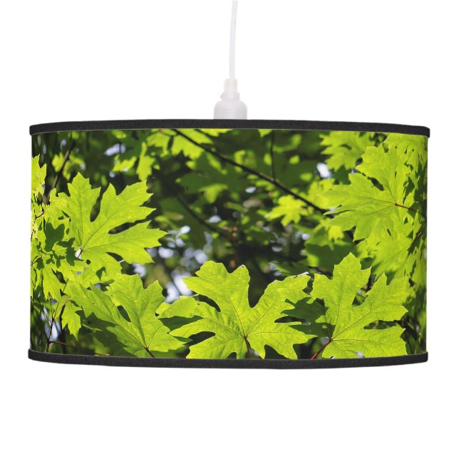 Sun-Dappled Leaves in the Forest Ceiling Lamp (Front)