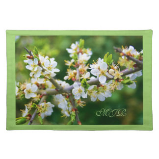 Sun-Dappled Spring Hawthorn Placemat