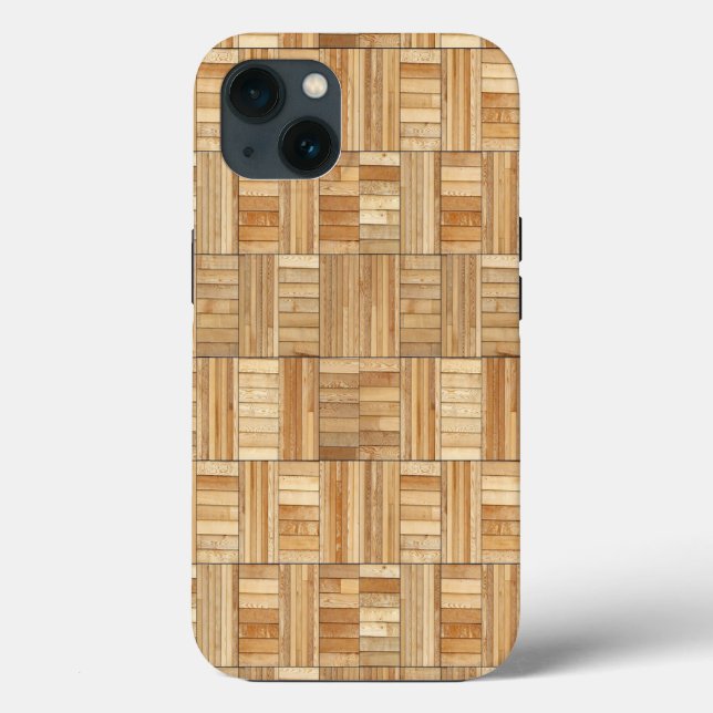 Sun Deck - Large Pine Wood Tiles Case-Mate iPhone Case (Back)