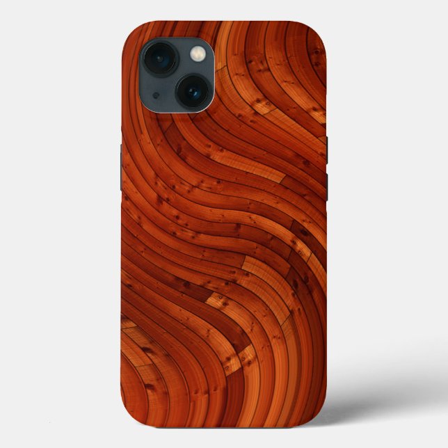 Sun Deck - Red Wooden Pine Knot Case-Mate iPhone C Case-Mate iPhone Case (Back)