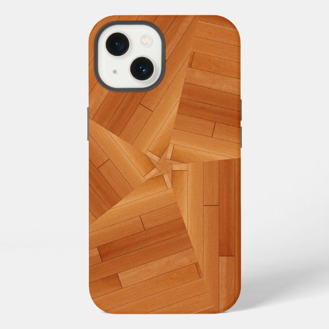 Sun Deck - Varnished Star Center Iphone Case (Back)