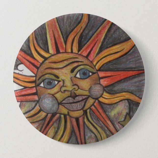 sUn DeE SuN Pinback Button (Front)