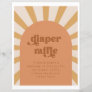 Sun Diaper Raffle Sign | Gold Sun Baby Shower