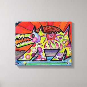 Sun Dog #1 Canvas Print