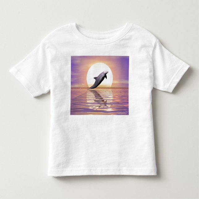 Sun Dolphin Toddler T-shirt (Front)