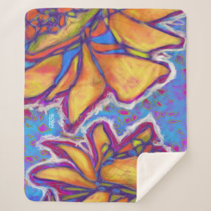 "Sun Double" Sherpa Blanket