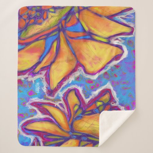 "Sun Double" Sherpa Blanket