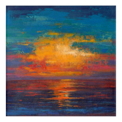 Sun Down II Acrylic Print