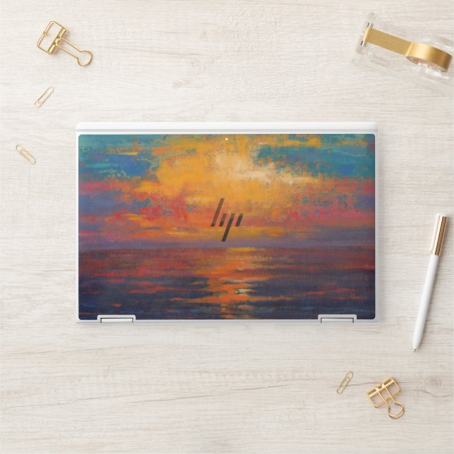 Sun Down II HP Laptop Skin (Desk)