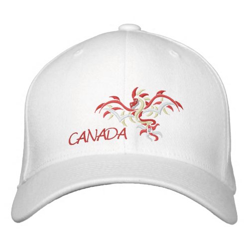 sun dragon Canada Embroidered Baseball Hat