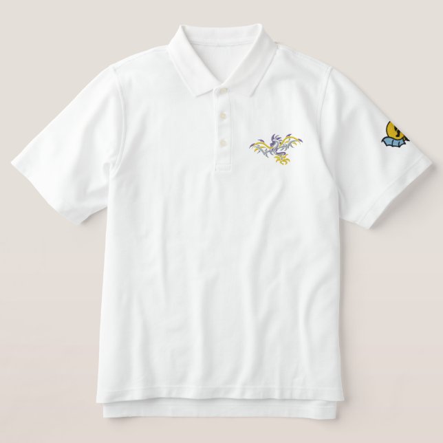 sun dragon golf shirt (Design Front)