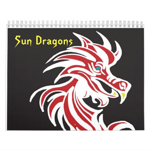 Sun Dragons Calendar