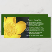 Sun Drenched Golden Buttercup (Front/Back)