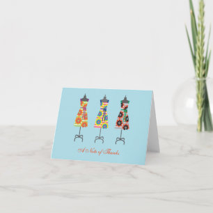 Sun Dress Thank You Note Card