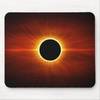Sun Eclipse Mouse Pad