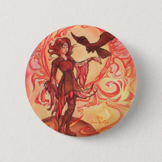 Sun Elf Pinback Button