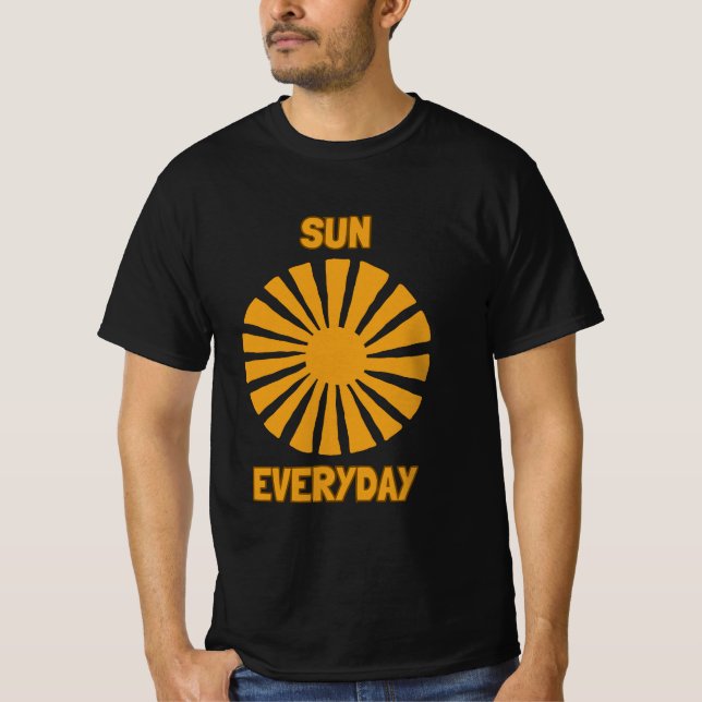SUN EVERYDAY T-shirt  (Front)