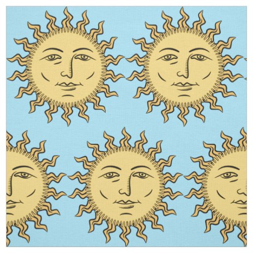 Sun Fabric Zazzle