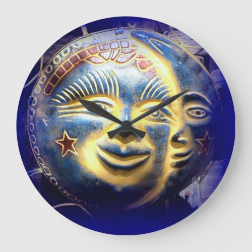 sun face moon face clock