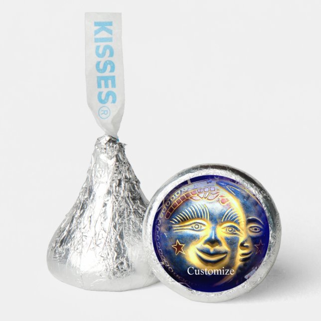 sun face/ moon face hershey®'s kisses® (Front)