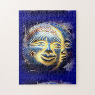 sun face/ moon face jigsaw puzzle