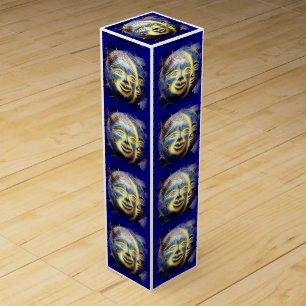 sun face/ moon face wine gift box