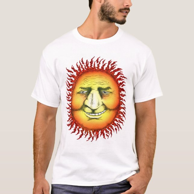 Sun face t-shirt (Front)