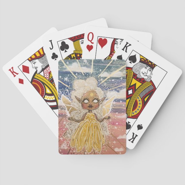 Sun fairy poker cards (Back)
