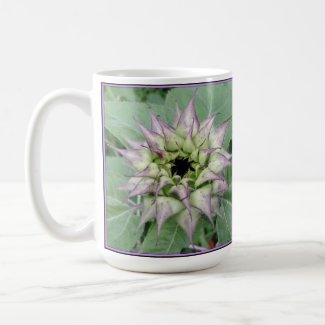 Sun-Fill Purple Sunflower Mug Cup