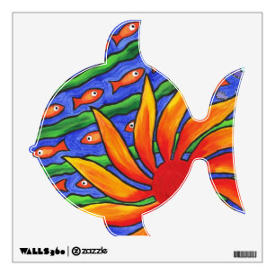 Sun Fish Wall Sticker