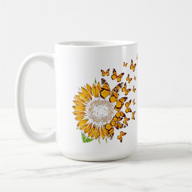 Sun flight coffee mug (Left)