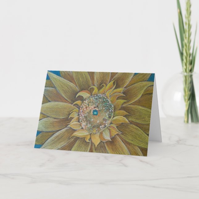 Sun Flower Card (Front)