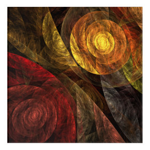 Sun Flower Floral Modern Abstract Art Pattern