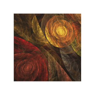 Sun Flower Floral Modern Abstract Art Pattern