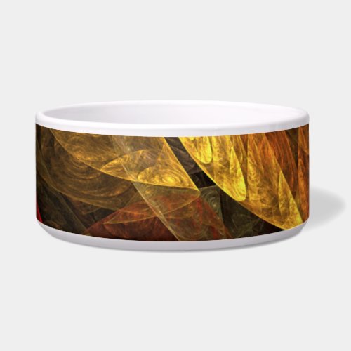 Sun Flower Floral Modern Abstract Art Pattern Bowl