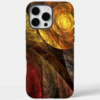 Sun Flower Floral Modern Abstract Art Pattern iPhone 16 Pro Max Case