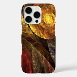 Sun Flower Floral Modern Abstract Art Pattern iPhone 16 Pro Case