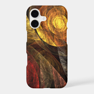 Sun Flower Floral Modern Abstract Art Pattern iPhone 17 Case