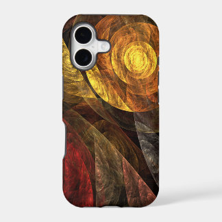 Sun Flower Floral Modern Abstract Art Pattern iPhone 17 Case