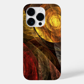 Sun Flower Floral Modern Abstract Art Pattern Case-Mate iPhone 14 Pro Case