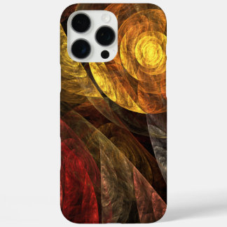 Sun Flower Floral Modern Abstract Art Pattern iPhone 16 Pro Max Case