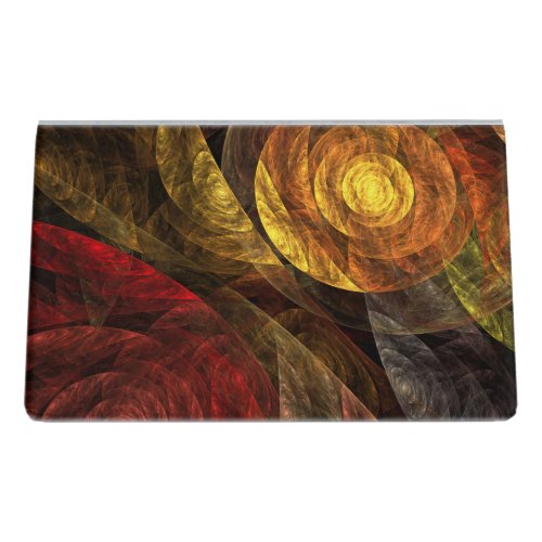 Sun Flower Floral Modern Abstract Art Pattern Desk Business Card Holder